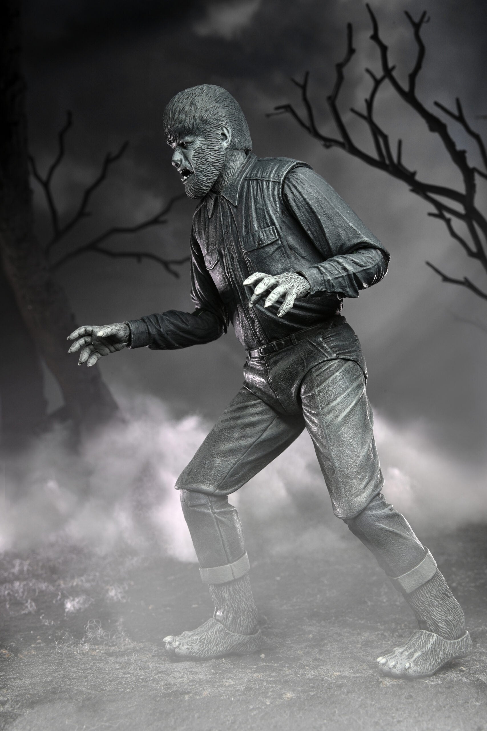 EAN 0634482048108 - NECA Ultimate Wolf Man (Black & White) imagen 8