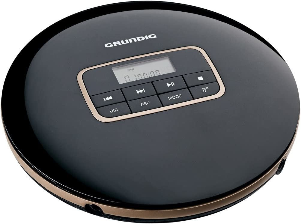 Grundig Gcp1010 Reproductor De Cd Reproductor De Cd Portátil Negro