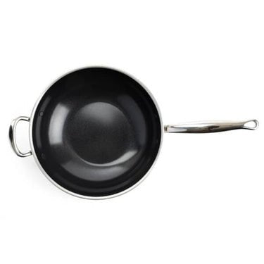 Greenpan Premiere Wok 30 Cm Stainless Steel