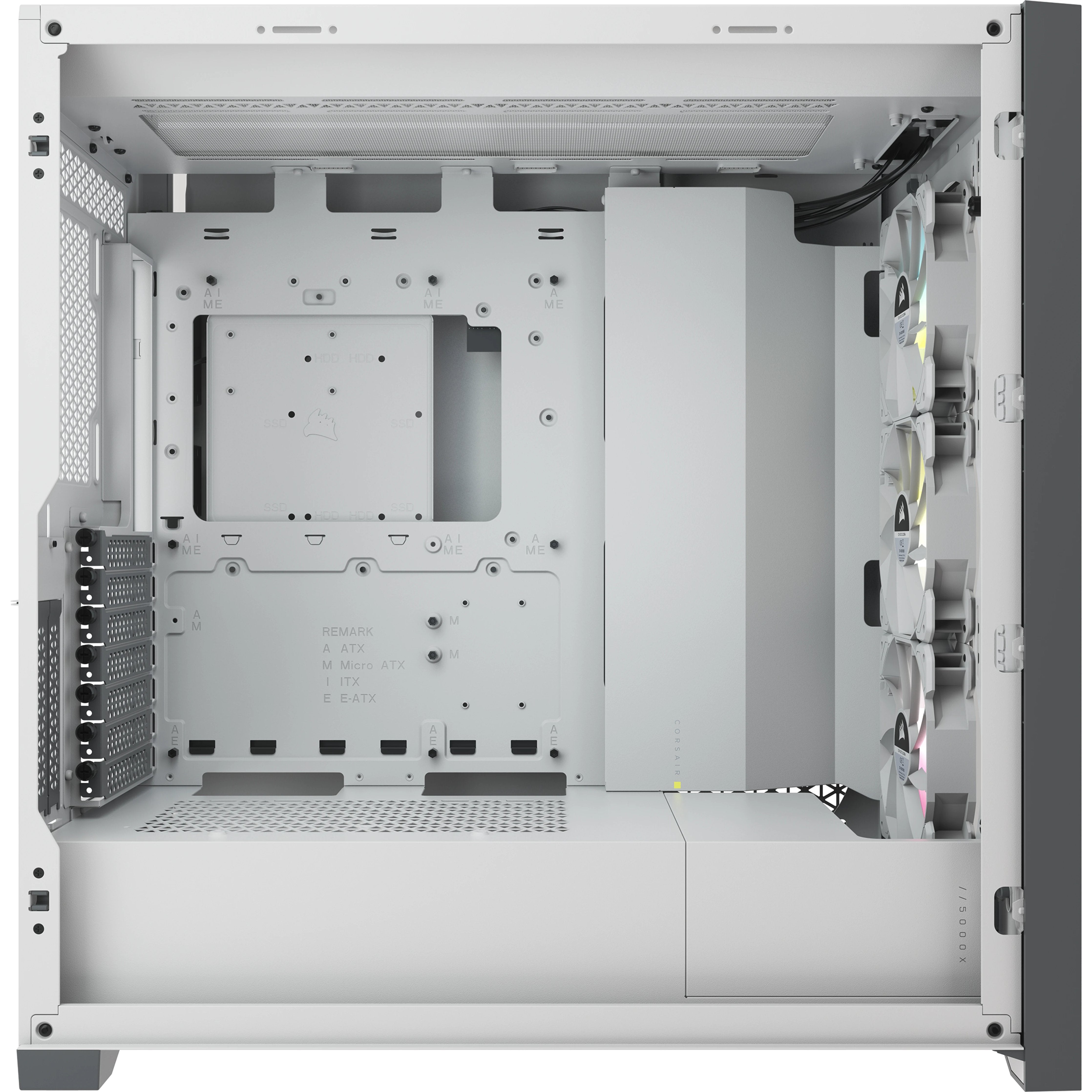 EAN 0840006627531 - Corsair iCUE 5000X RGB Midi Tower Blanco imagen 4