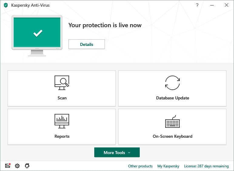 Kaspersky Antivirus 2020 1 Licencia 1 Año Caja