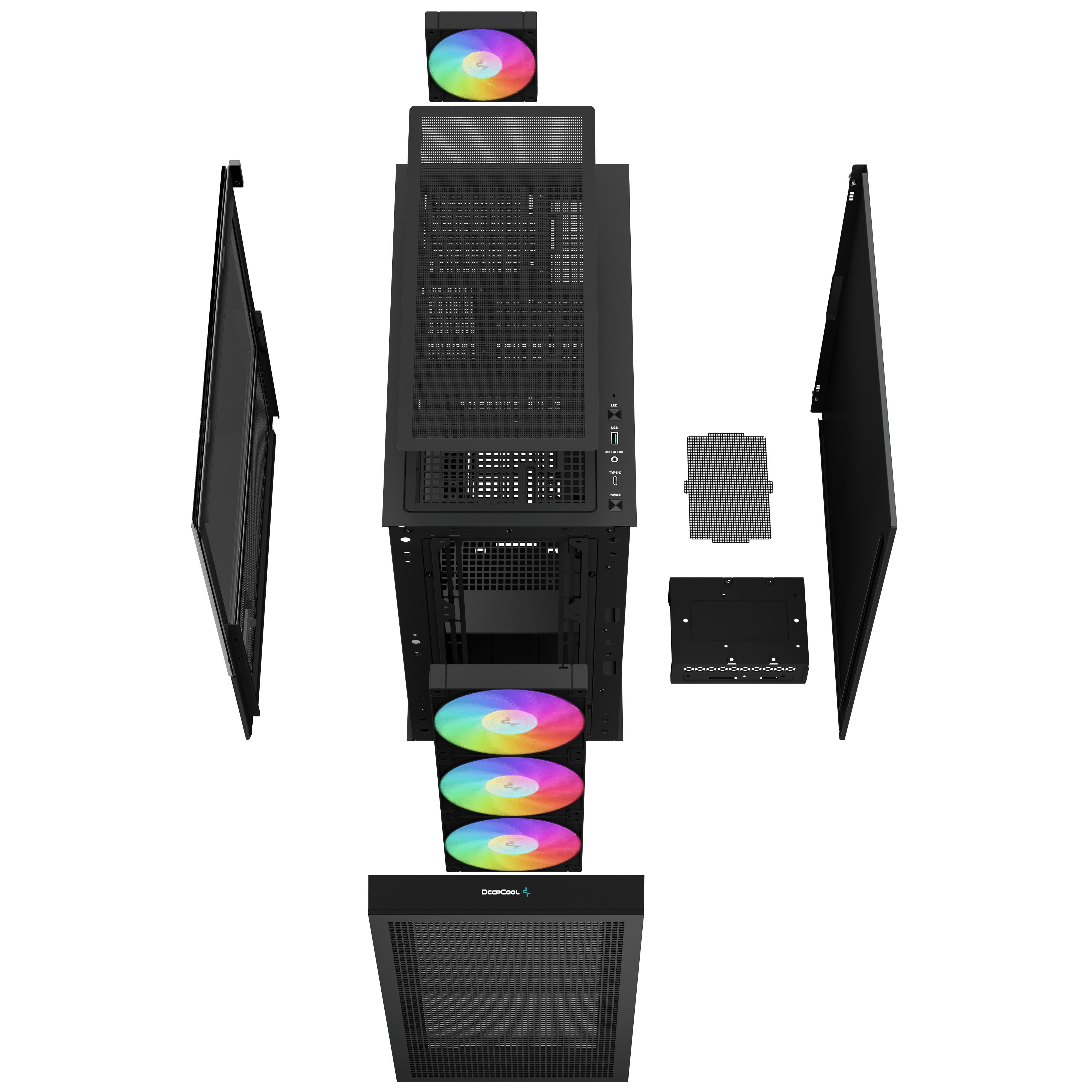 EAN 6933412774860 - DeepCool CH560 DIGITAL Midi Tower Negro imagen 14