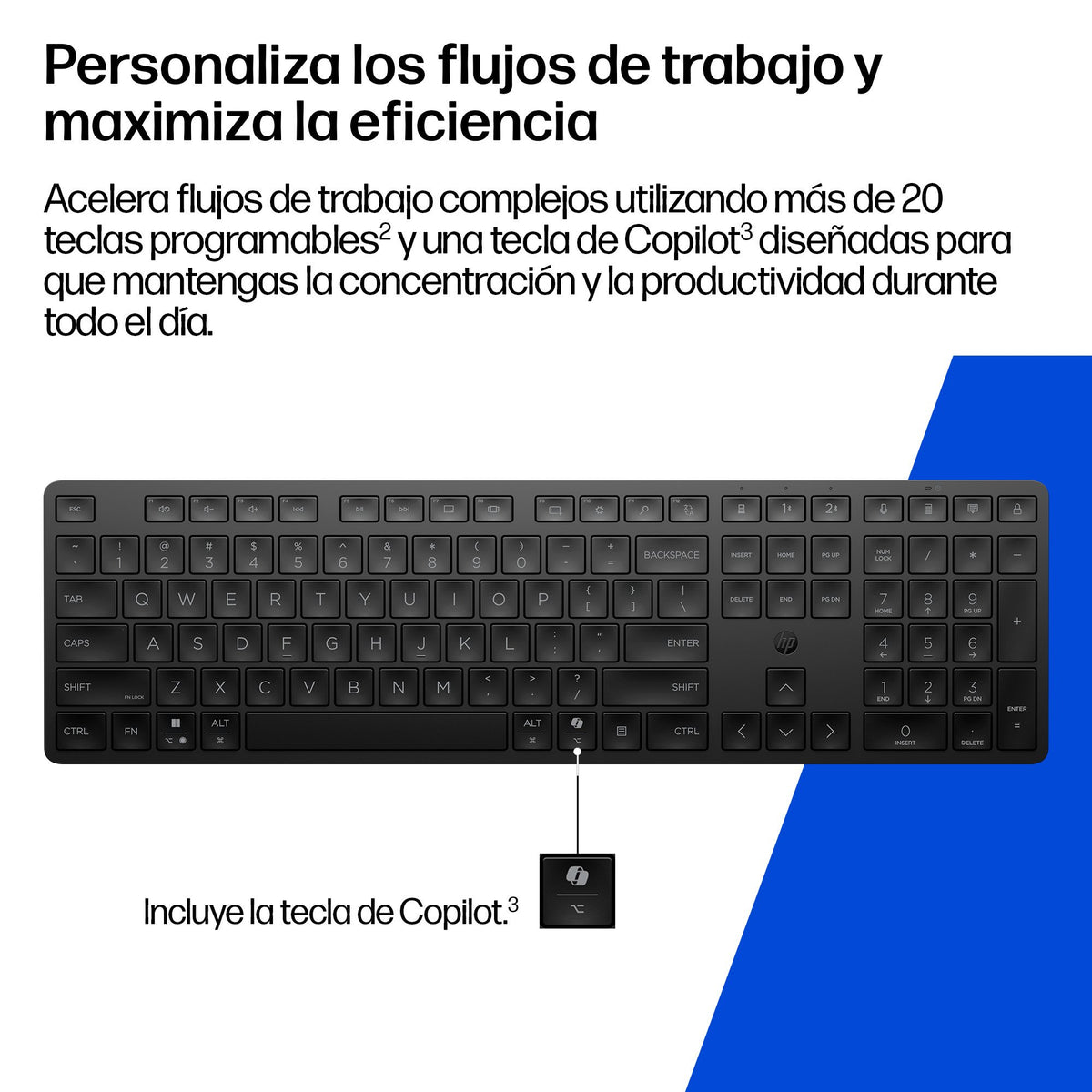 EAN 0199251209215 - HP 495K Multi-Device Dual-Mode Keyboard teclado Universal USB + Bluetooth Negro imagen 7