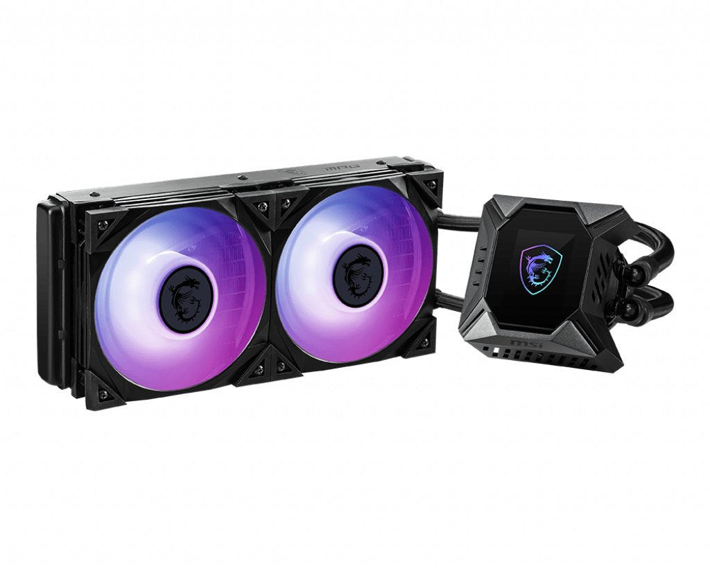 Kit De Watercooling Para Procesador Con Eclairage Argb - 2 X 12 Cm Ventiladorados - Compatible: -Intel 1150/1151/1155/1156/1200/2011/2011-3/2066 -Amd Am4/Am2/Am2+/Am3/Fm1/Fm2/Fm2+ - 39.9 Dba - 77.4cfm