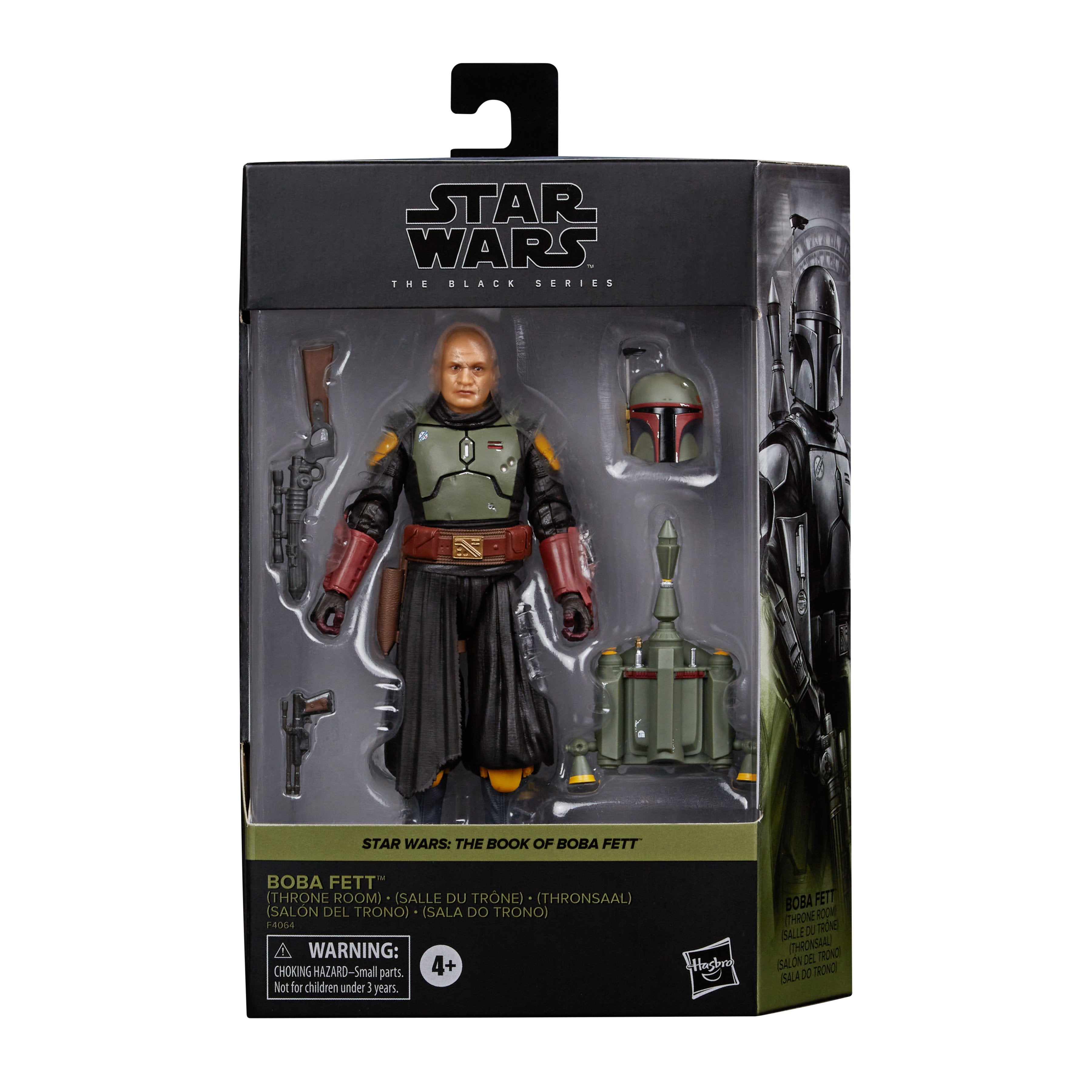 Figura Boba Fett Throne Room Black Series Star Wars 15cm