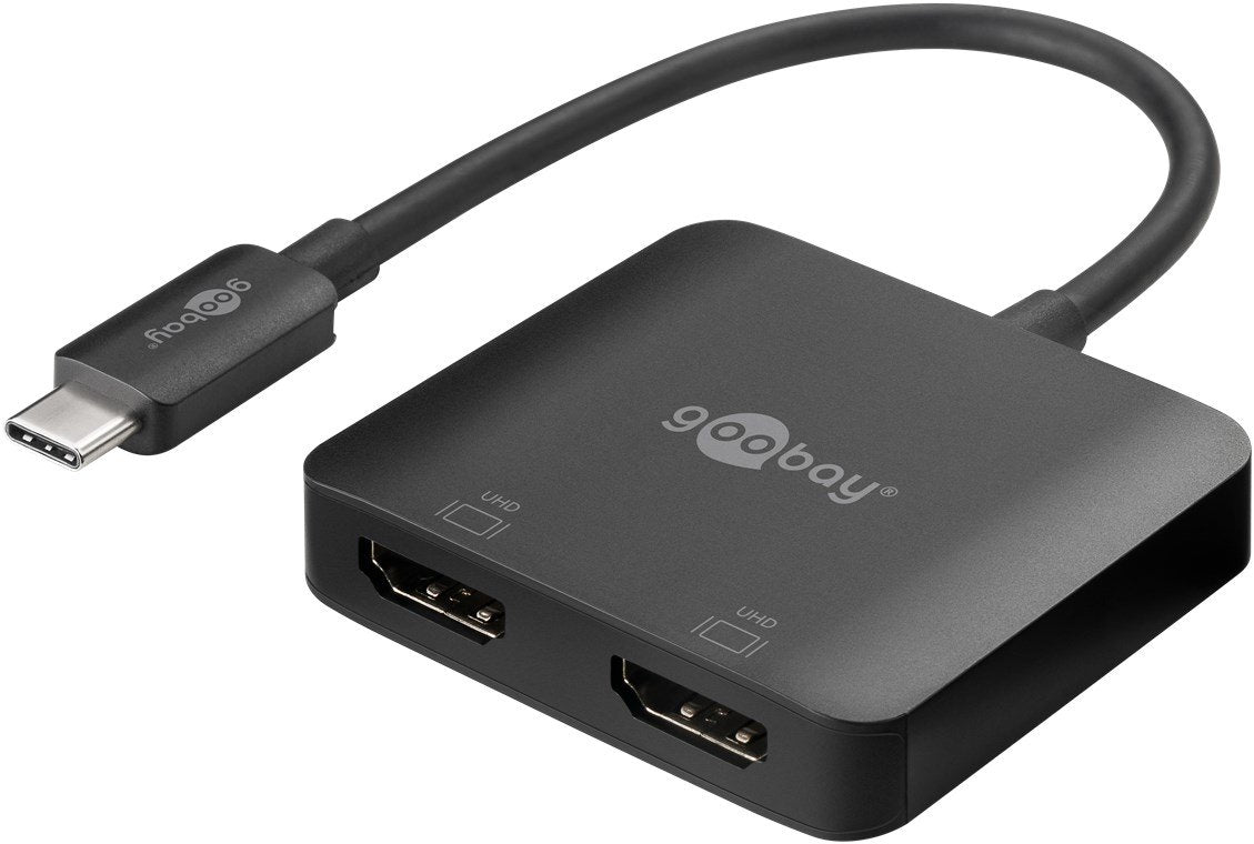 Goobay 60173 Adaptador Gráfico Usb 3840 X 2160 Pixeles Negro