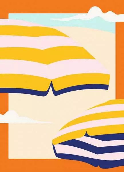 Juego De Pared De La Galería Ravensburger Creart - En La Playa, Pintura 23901