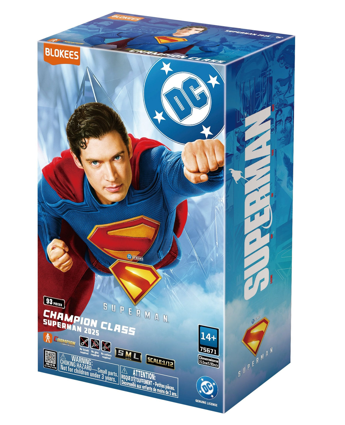 Blokees Figura Champion Class Dc 01: Superman 2025