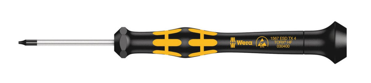 Wera 1567 Esd Micro Torx-Destornillador Tamaño Destornillador T 8