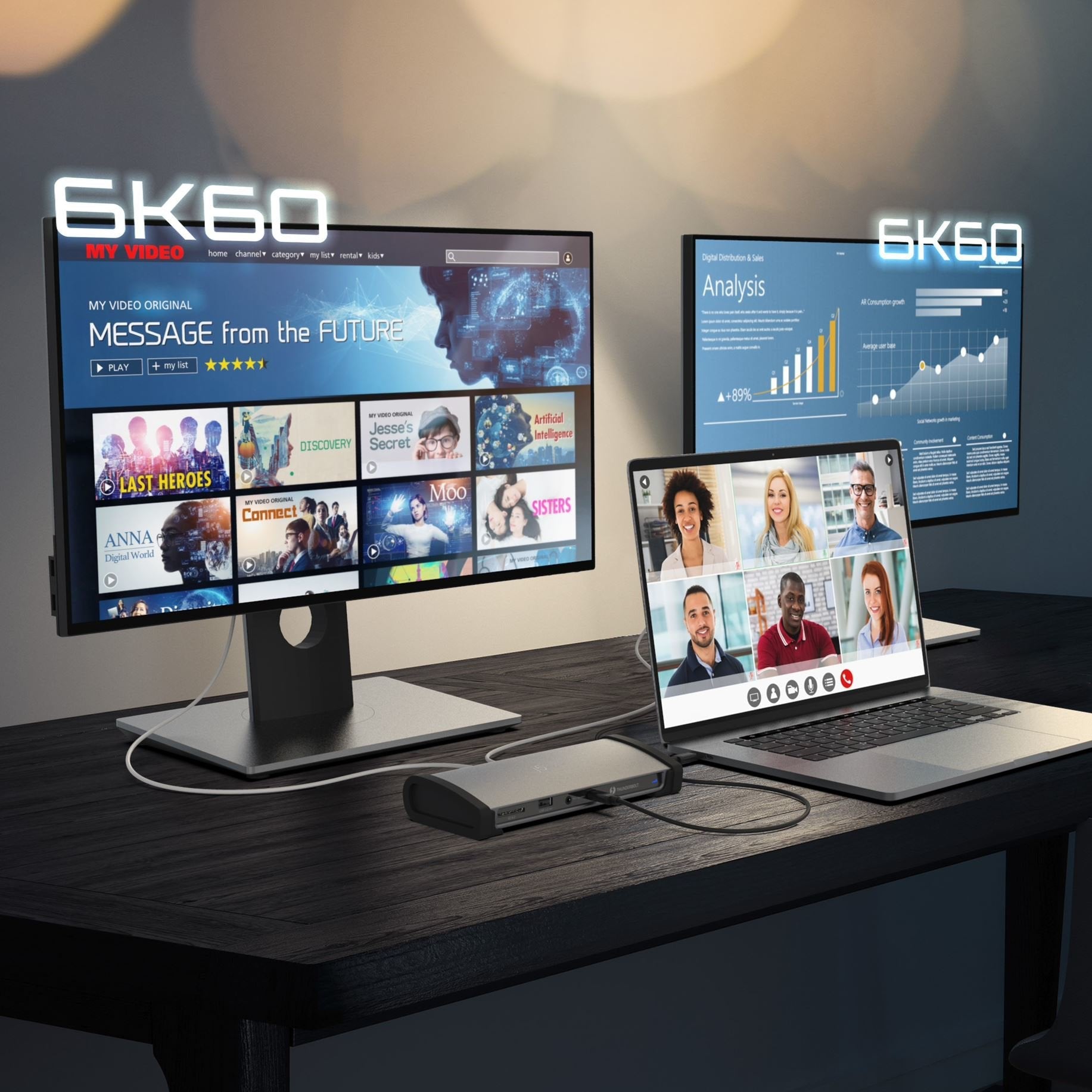 J5create Jtd562-En - Estación De Acoplamiento 8k Thunderbolt 4 - Ue
