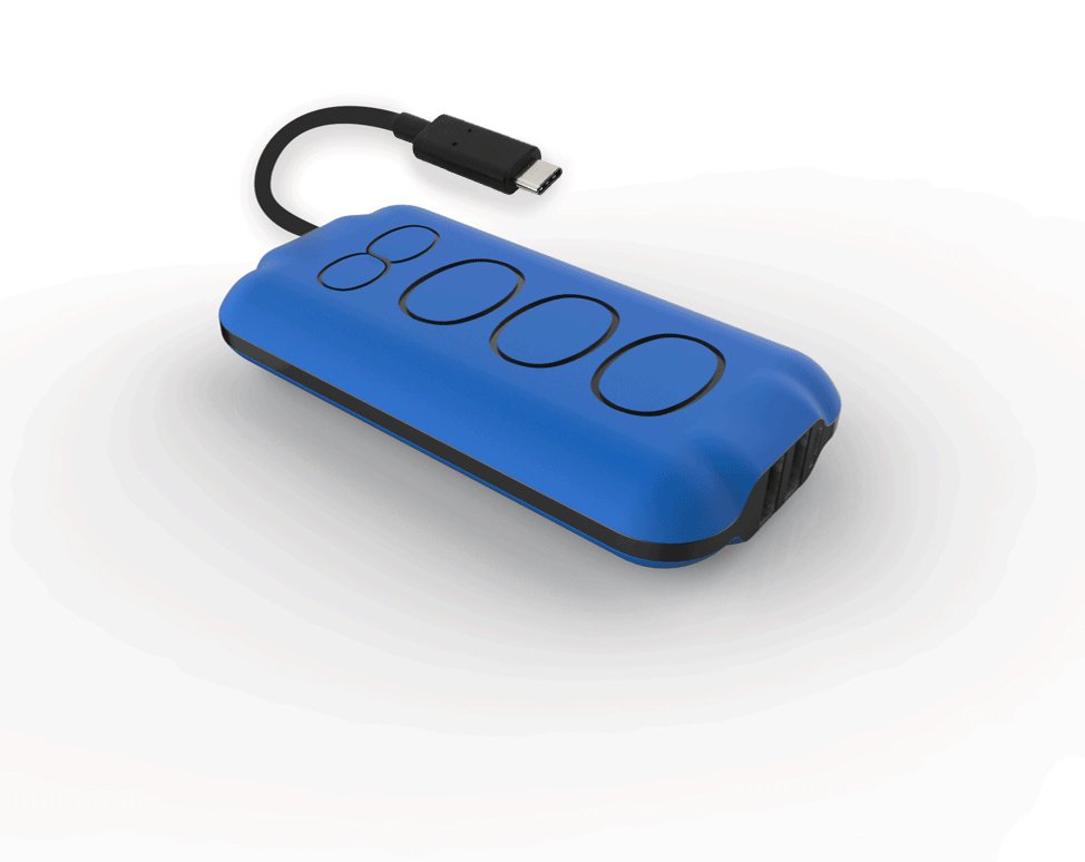 EAN 3499550357080 - Bigben Interactive SWITCHPOWER8000 batería externa 8000 mAh Negro, Azul imagen 1
