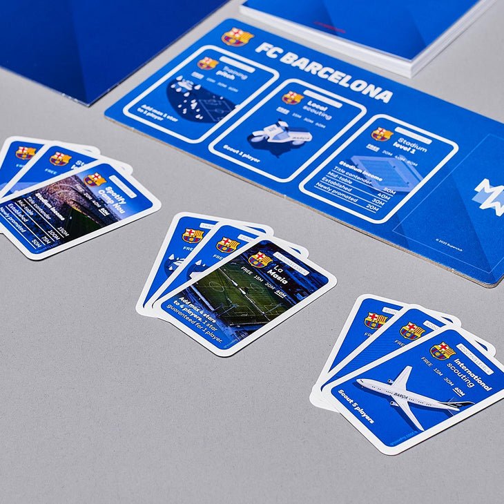 Juego De Mesa Superclub Barcelona Manager Kit Ingles