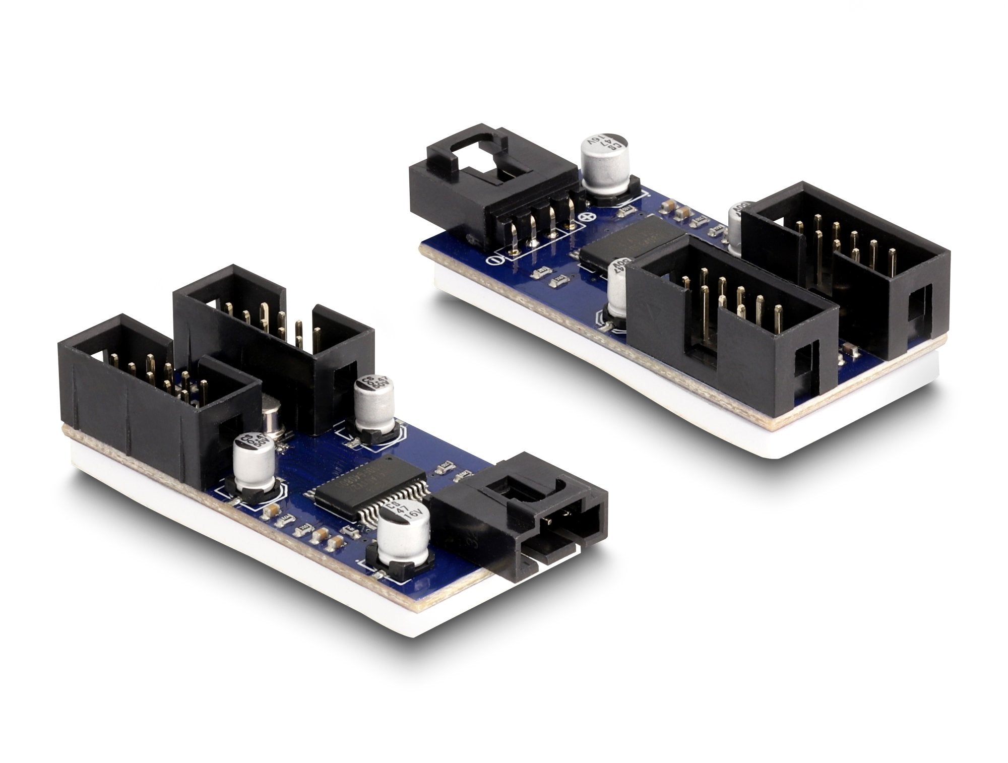 Delock 61100 Hub Usb 2.0 Base Conexiones Macho De 2 Puertos