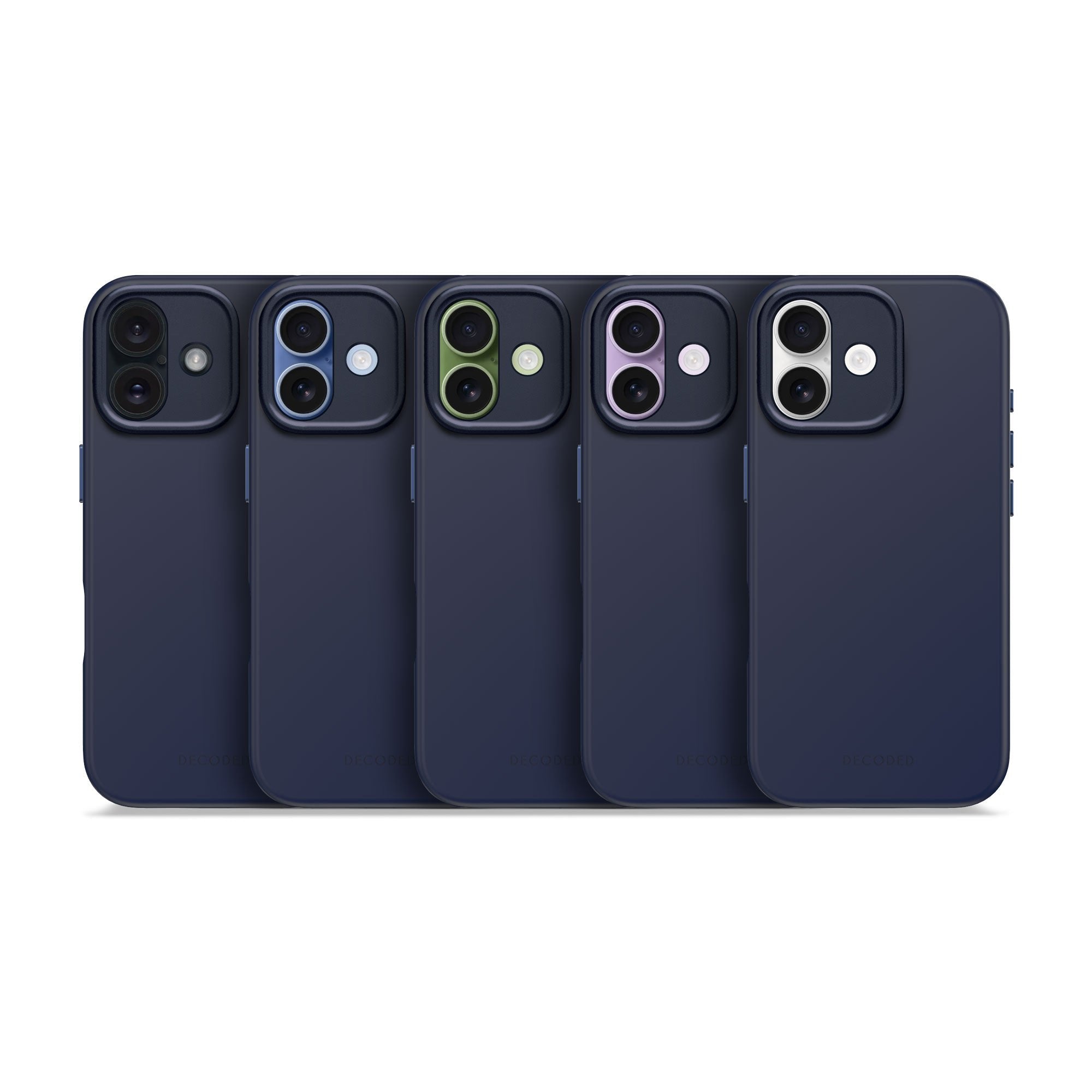 Decoded D25ipo17bcs9ty Funda Para Iphone 17 16 Cm (6.3") Marina