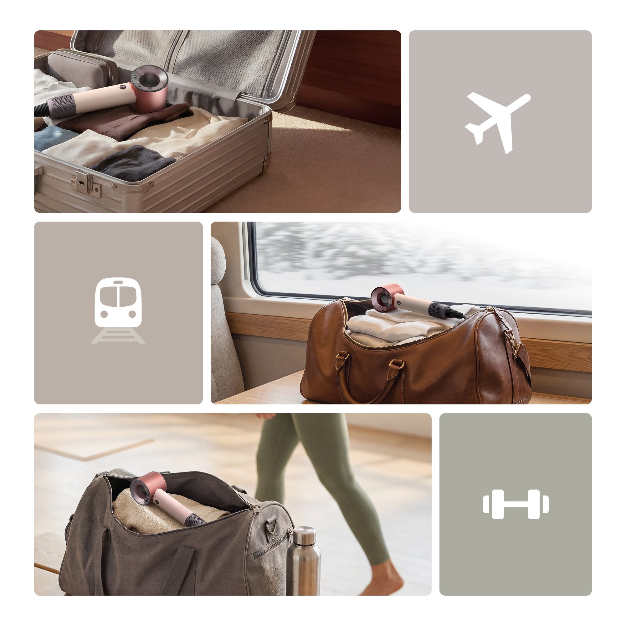 Dyson Supersonic Travel Rosa