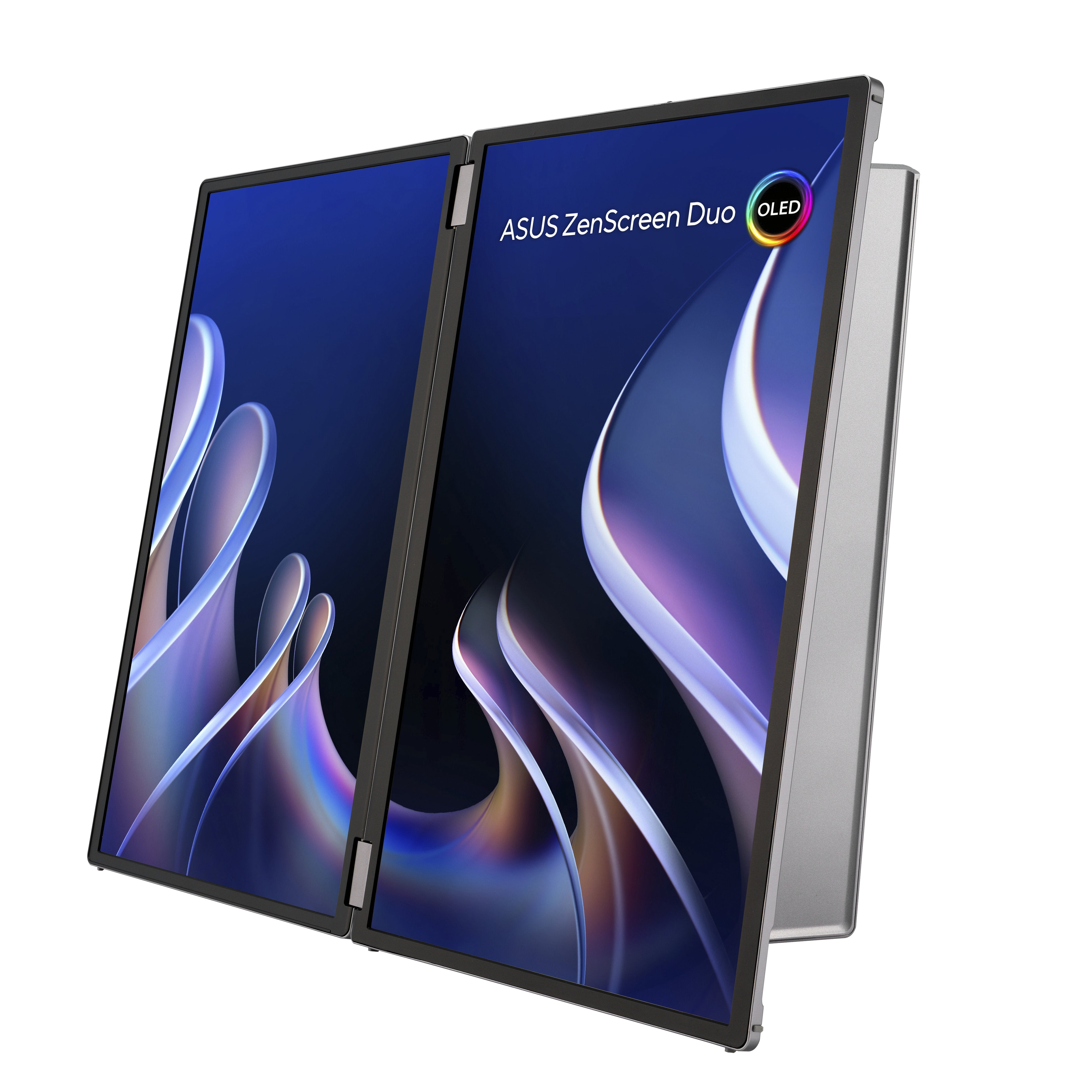 EAN 4711387721551 - ASUS ZenScreen Duo OLED MQ149CD pantalla para PC 35,6 cm (14") 1920 x 1200 Pixeles WUXGA Plata imagen 3