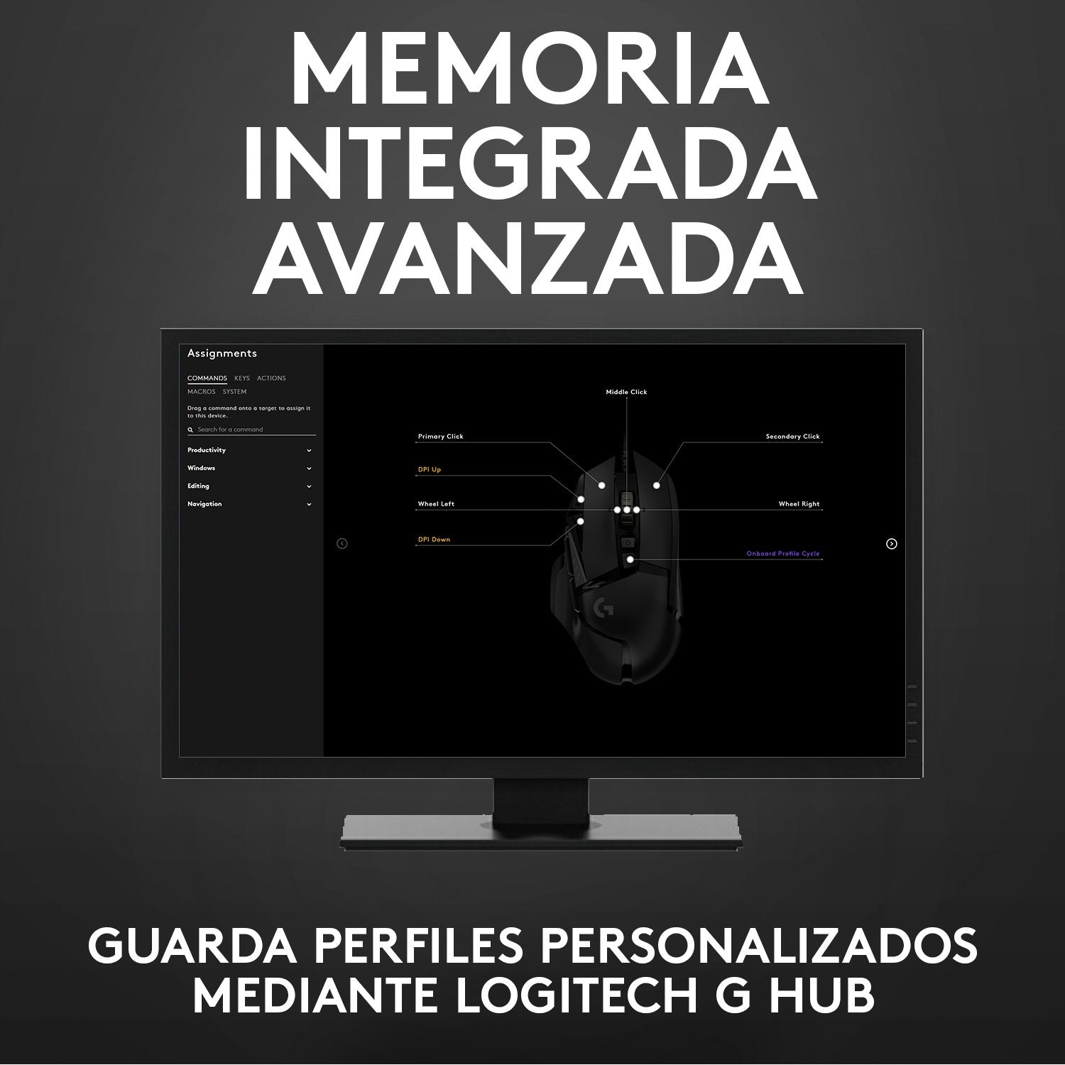 EAN 5099206080270 - Logitech G 910-005471 ratón Juego mano derecha USB tipo A Óptico 25600 DPI imagen 19