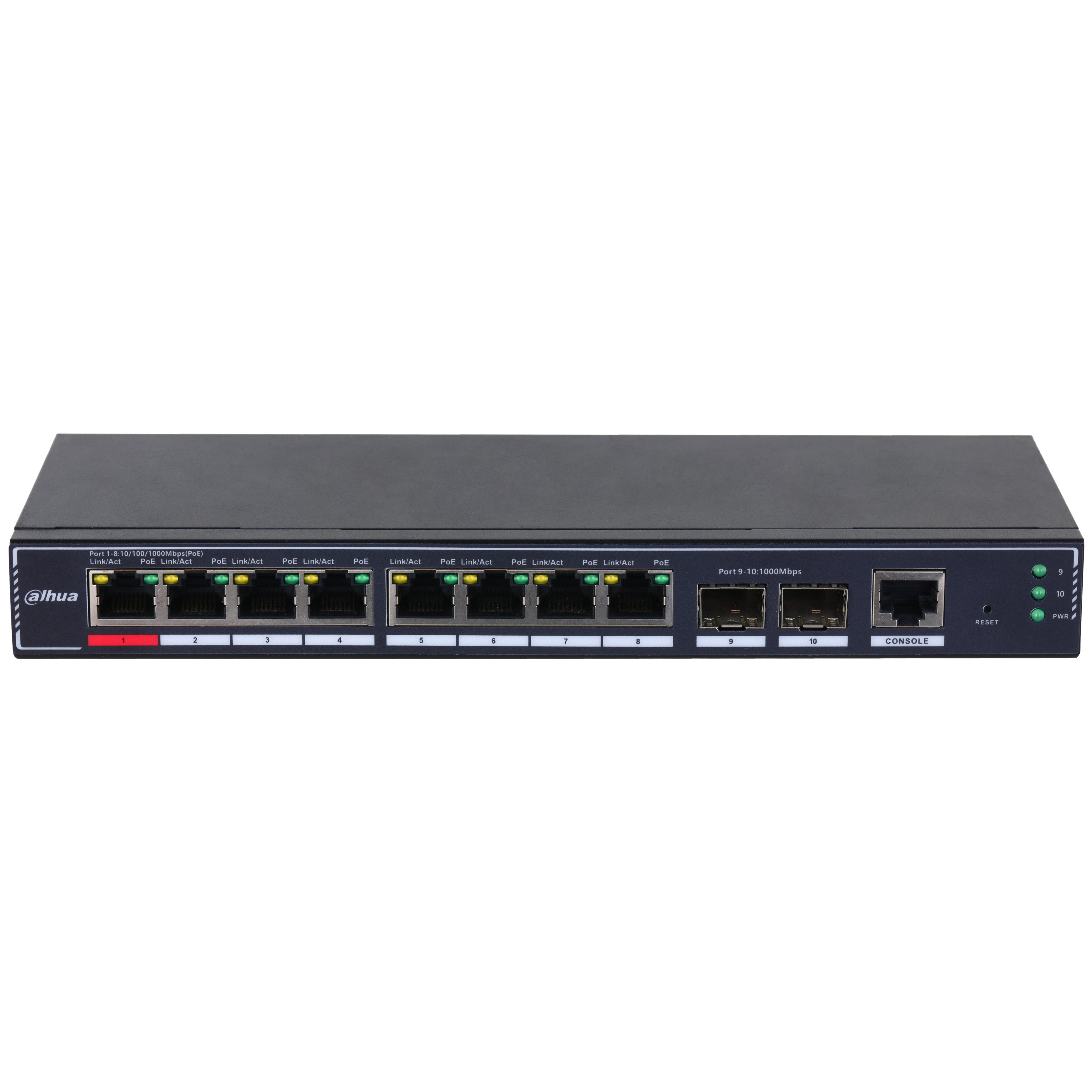 EAN 6923172598592 - Dahua Technology PoE SG4010P-2F Gestionado L2 Gigabit Ethernet (10/100/1000) Energía sobre Ethernet (PoE) imagen 3