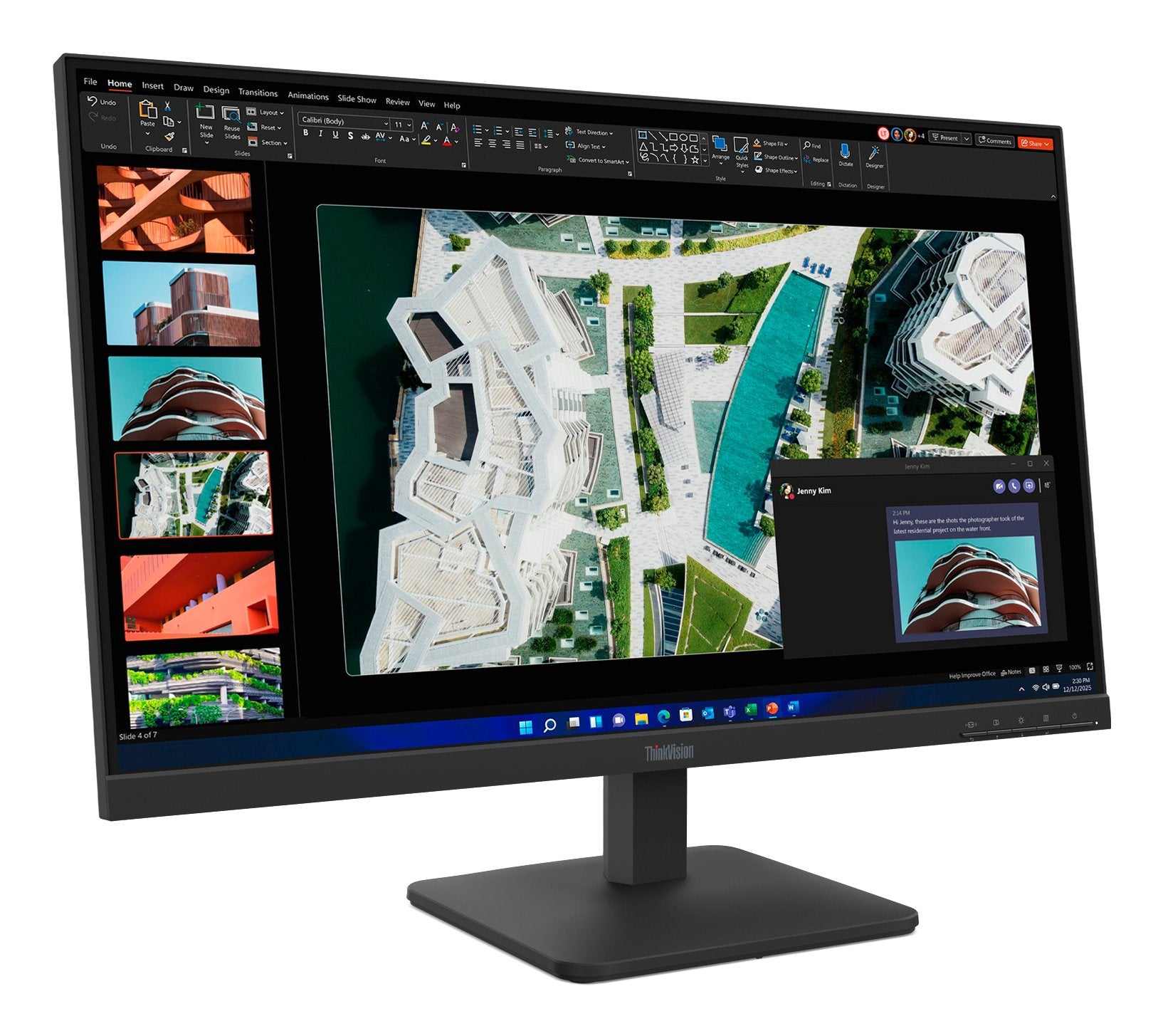 EAN 0198157472259 - Lenovo ThinkVision S27-4e pantalla para PC 68,6 cm (27") 1920 x 1080 Pixeles Full HD LCD Negro imagen 4