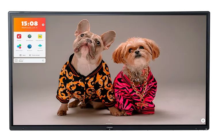 EAN 8719481481735 - CTOUCH Riva R2 pizarra blanca interactiva 139,7 cm (55") 3840 x 2160 Pixeles Pantalla táctil Negro USB imagen 1