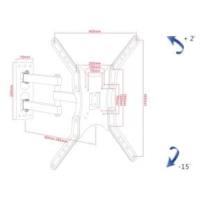 EAN 5902115409004 - ART RAMT AR-61A soporte para TV imagen 2