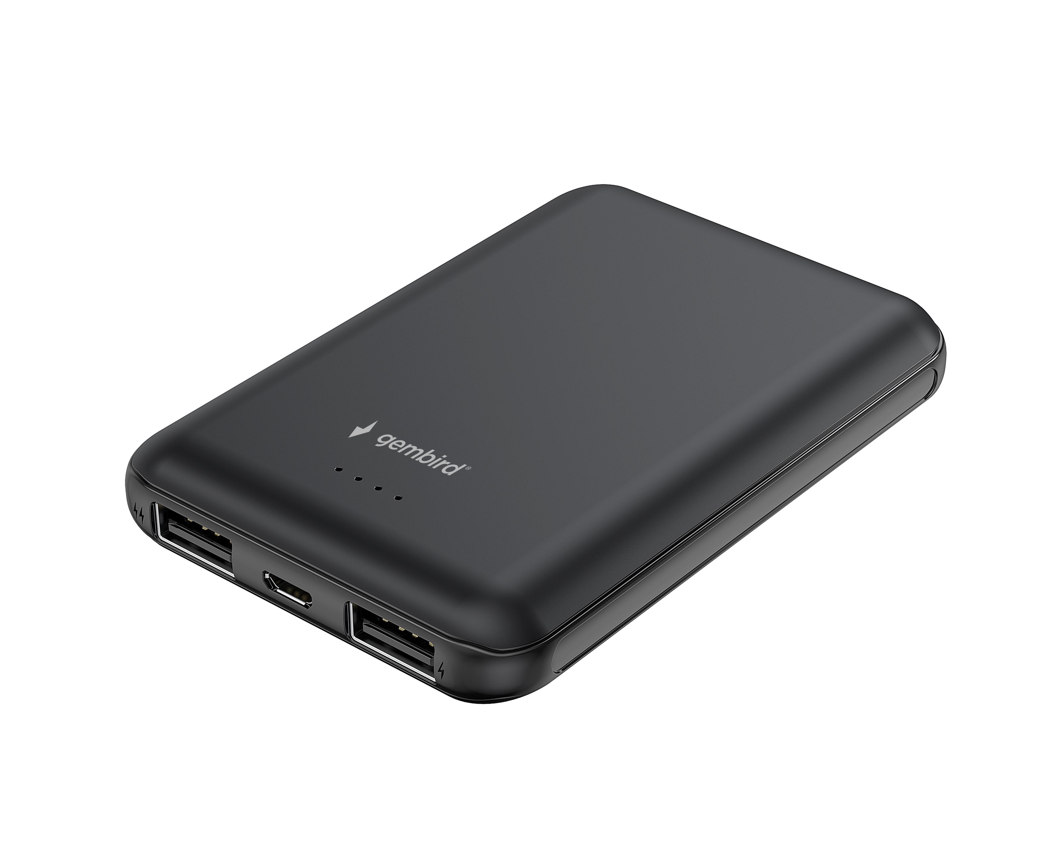 Gembird Pb05-01 5000 Mah Power Bank Black
