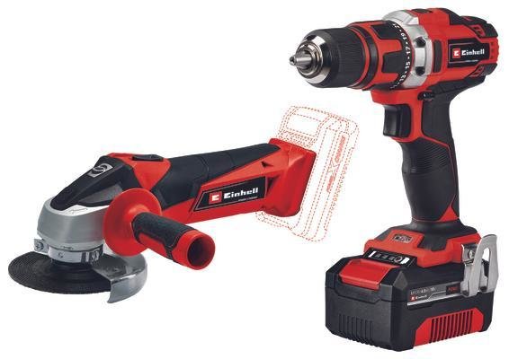 EAN 4006825661842 - Einhell TE-TK 18/2 Li Kit (CD+AG) imagen 1