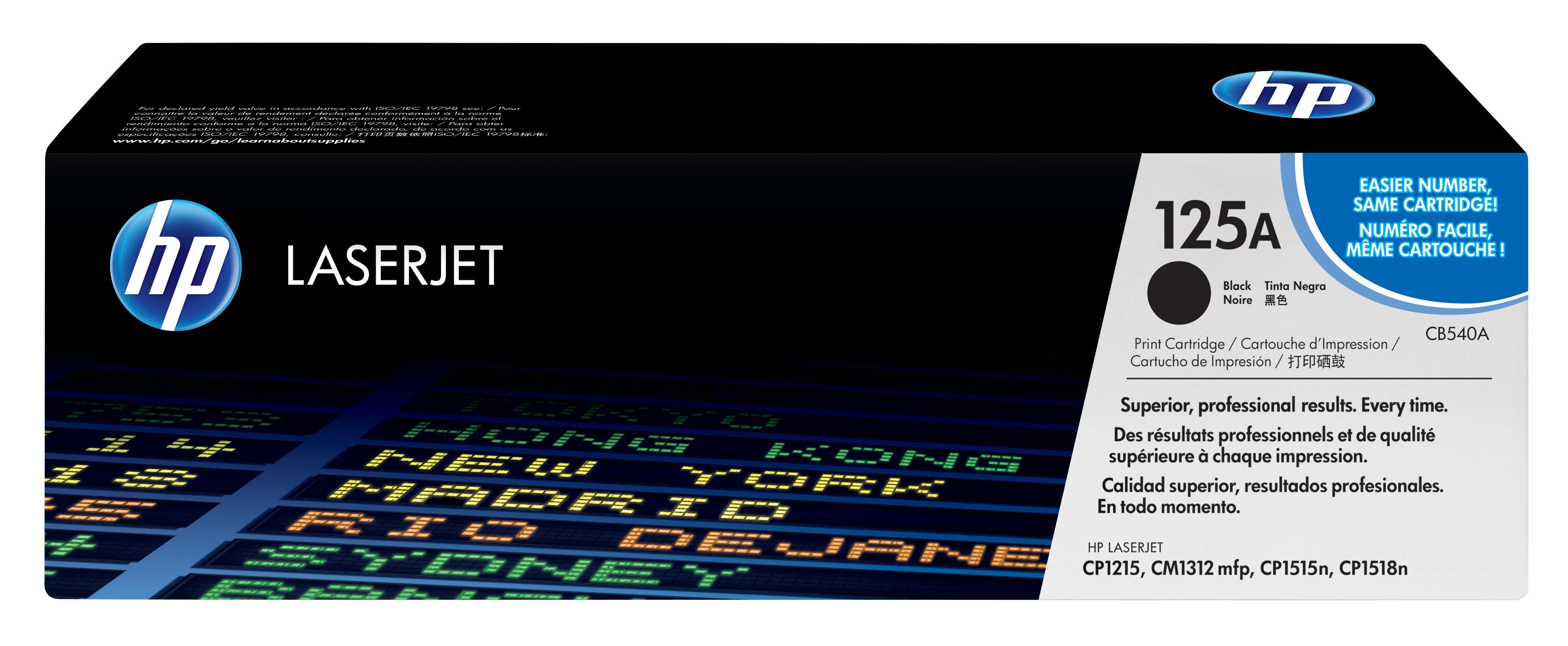 EAN 00808736839174 - HP 125A Black Original LaserJet Toner Cartridge cartucho de tóner 1 pieza(s) imagen 1