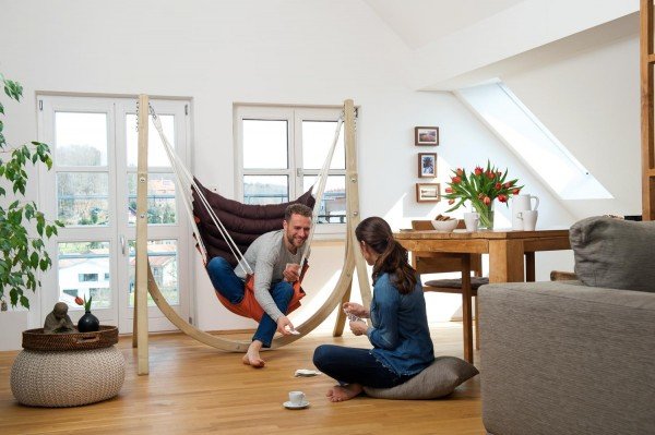 EAN 4030454005784 - AMAZONAS AZ-2020260 silla colgante Rojo Hamaca nido imagen 3