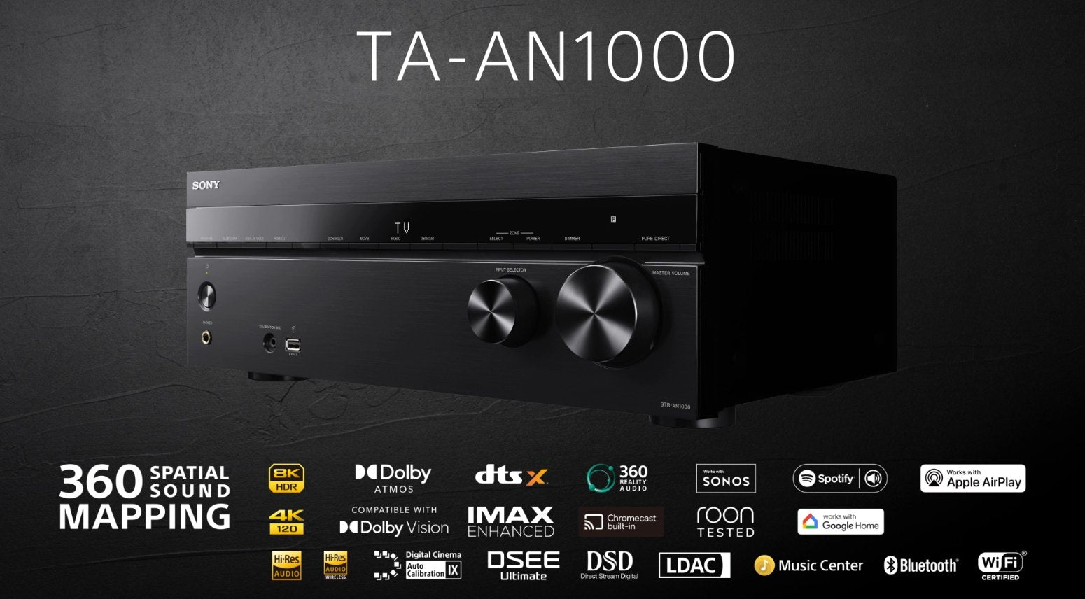 Sony Ta-An1000 Black Receptor Av 7.1ch 240w 4k