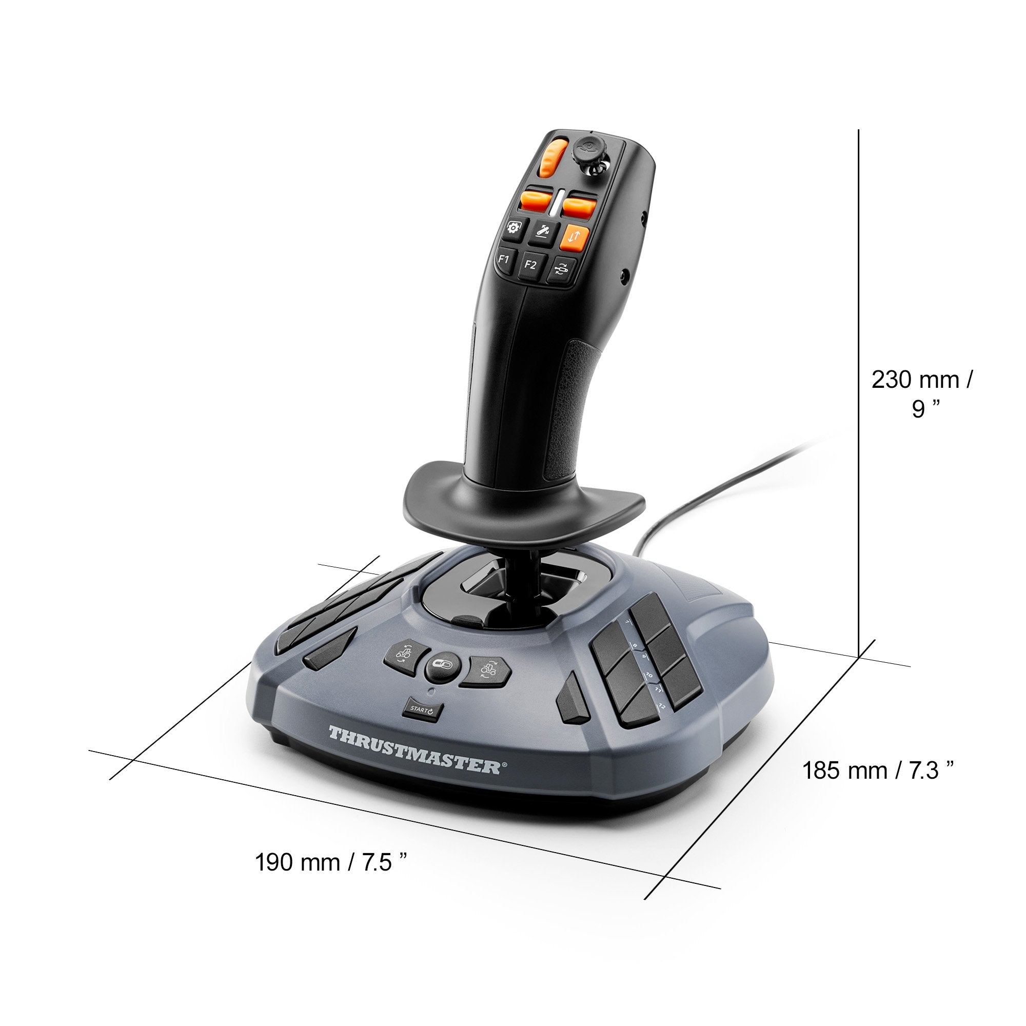 EAN 3362932916147 - Thrustmaster SimTask FarmStick Gris USB Palanca de mando Analógico/Digital PC imagen 4