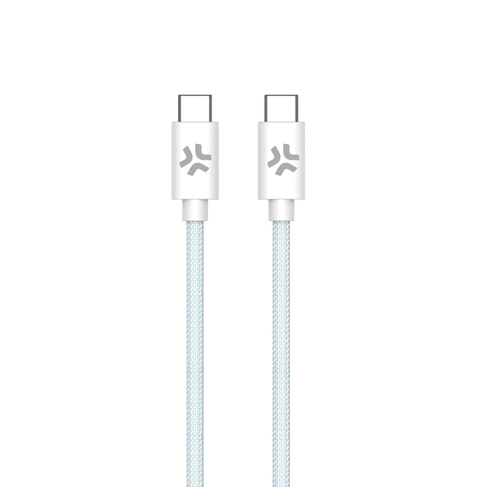 EAN 8021735207726 - Celly USBCUSBCCOTTLB cable USB 1,5 m USB C Azul, Blanco imagen 1