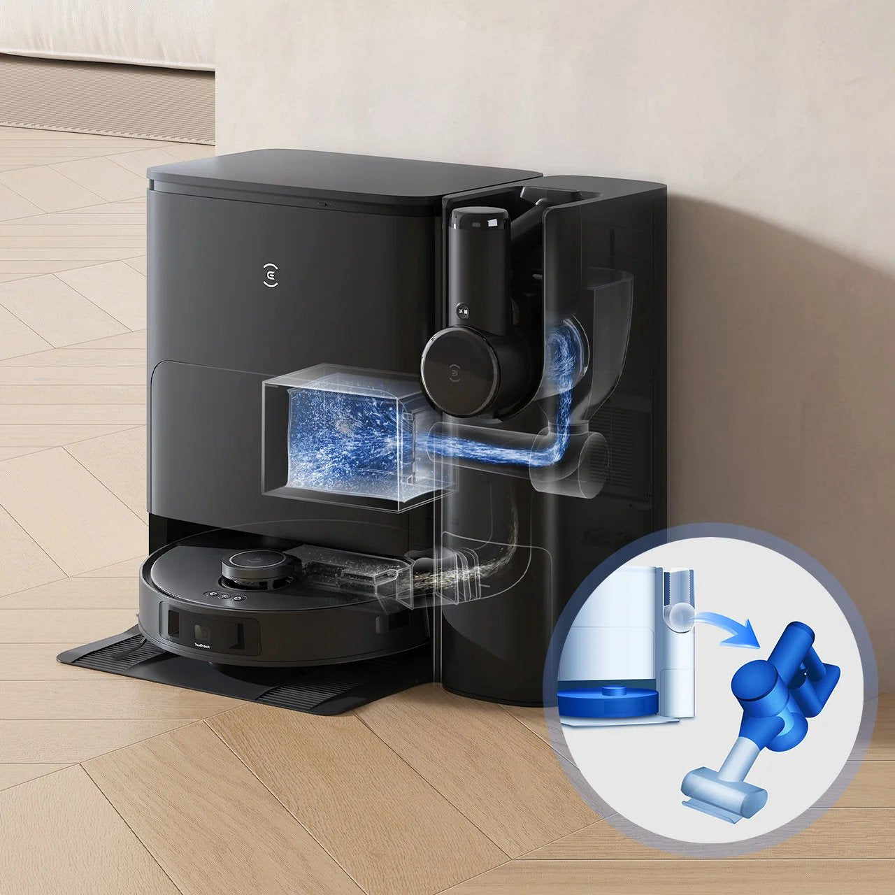 EAN 6970135033324 - Ecovacs Deebot T30S Combo Complete Negro imagen 5