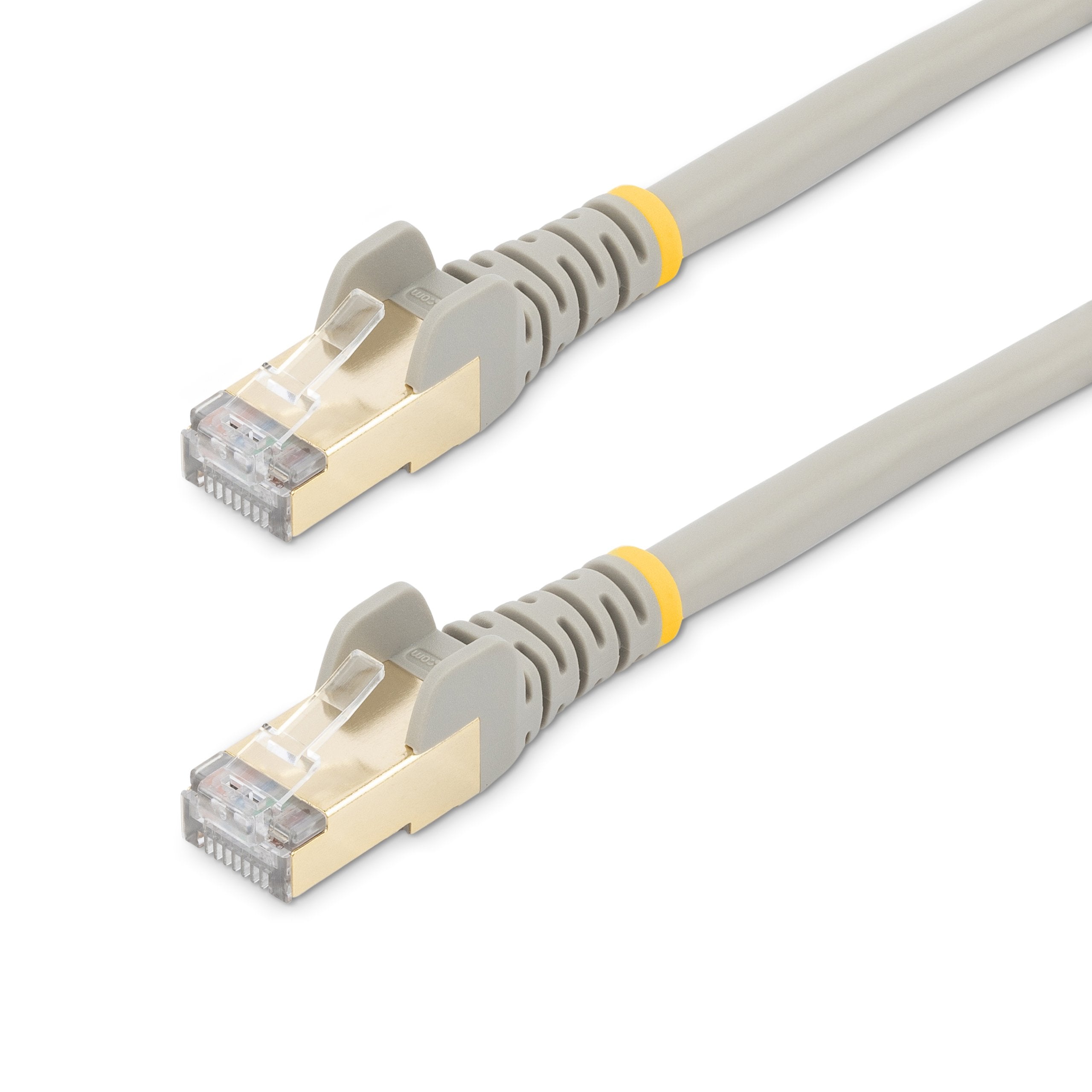 Cable 2m Red Ethernet Rj45 Stp Cabl Cat6a Snagless Gris