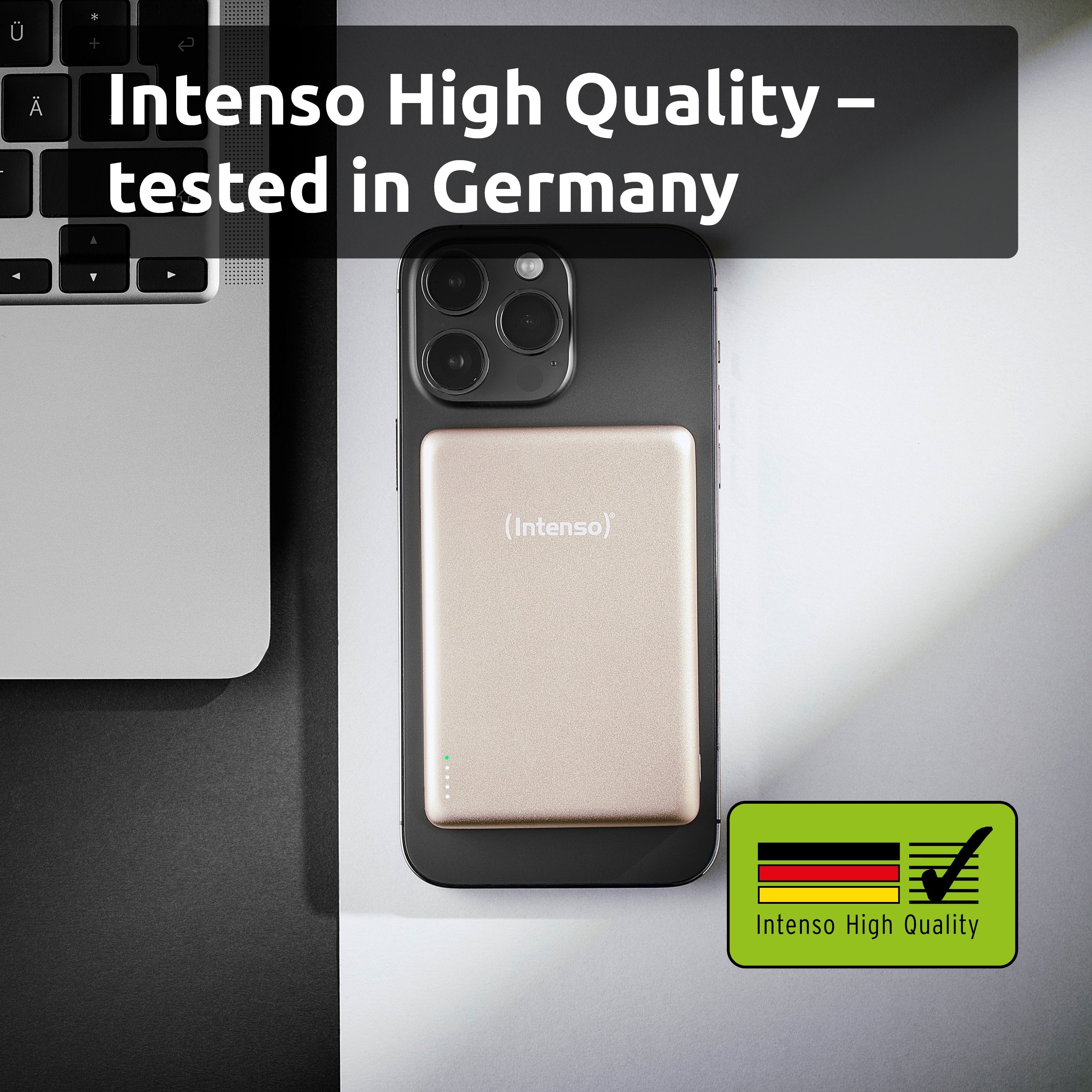 EAN 4034303036219 - Intenso MW10000 Polímero de litio Cargador inalámbrico imagen 5