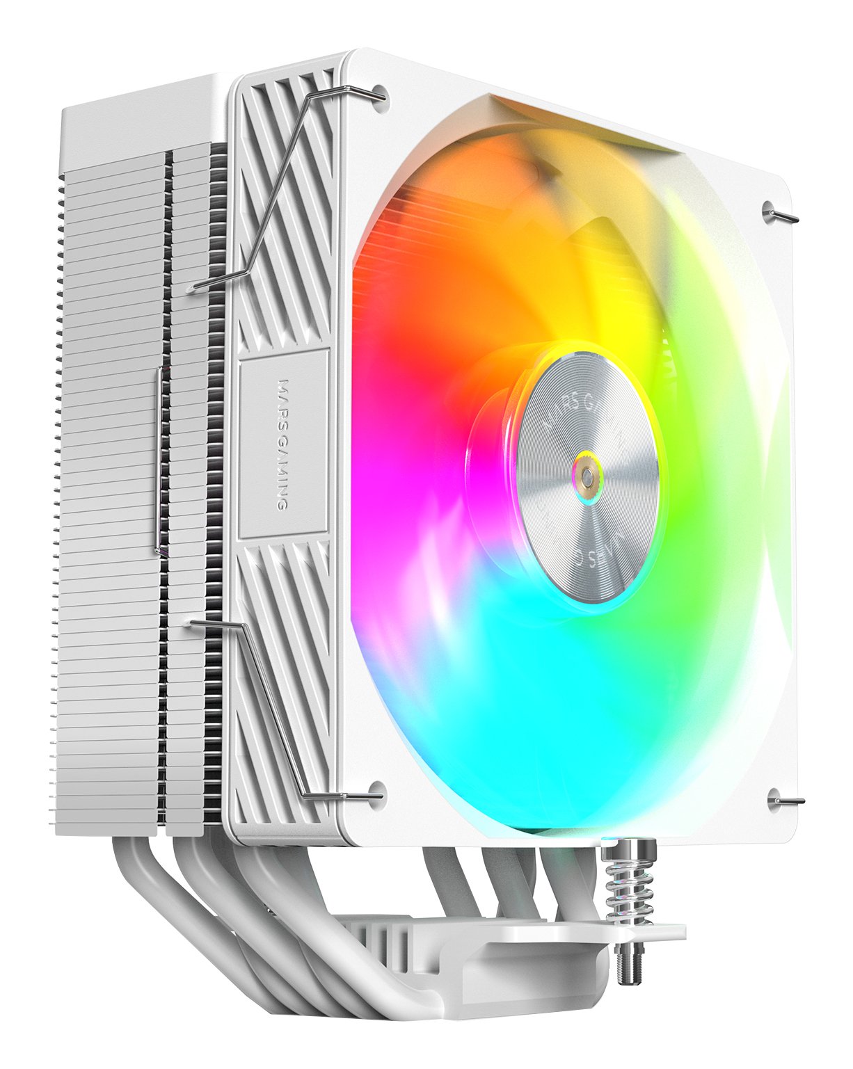 EAN 8435693109457 - Mars Gaming MCPUX5ARGBW sistema de refrigeración para ordenador Procesador Refrigerador de aire 12 cm Bla imagen 1