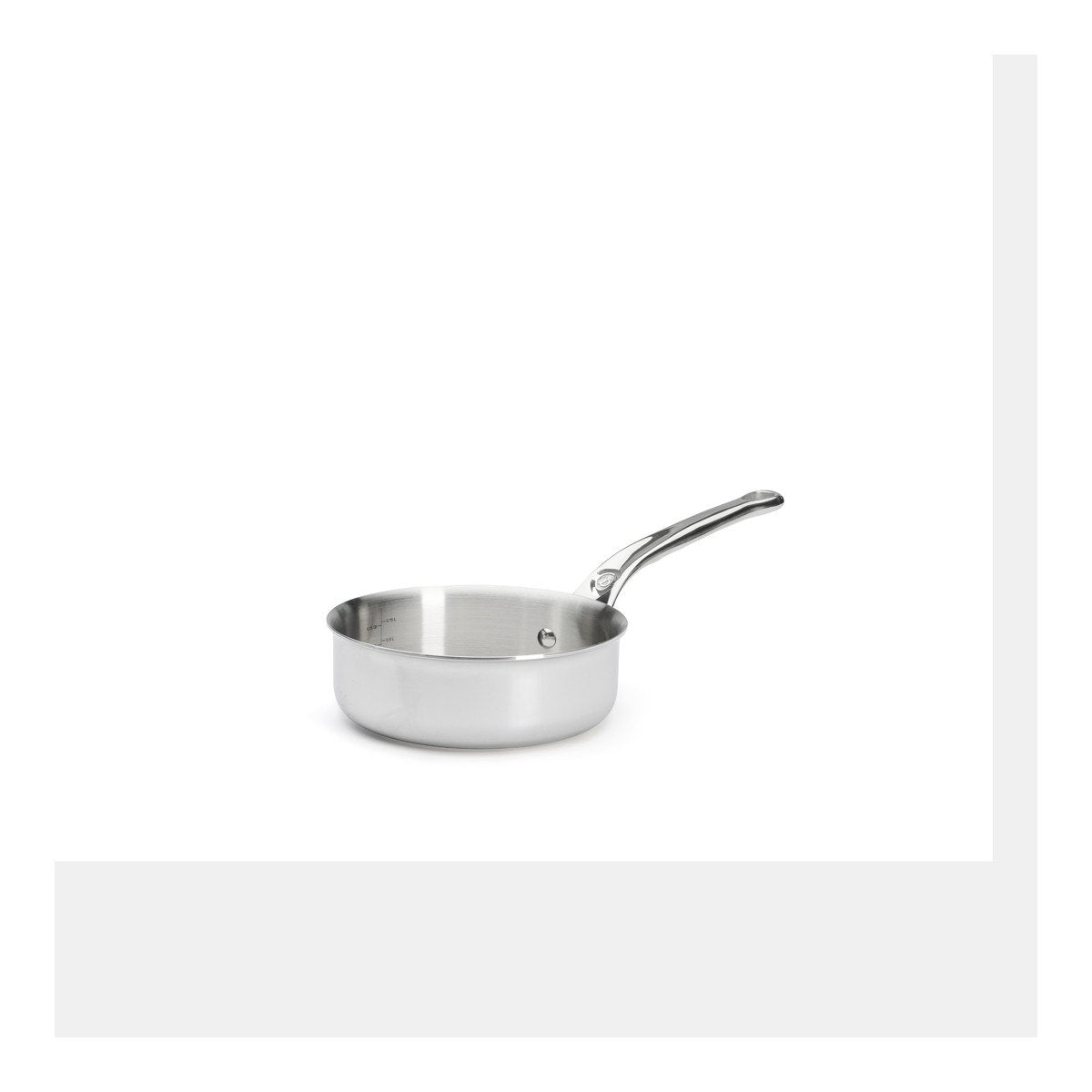 De Buyer Affinity Sauteuse Acero Inoxidable Recto 16 Cm