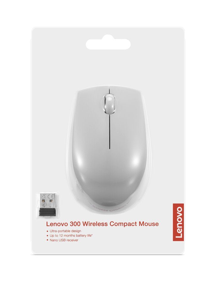 Ratón Lenovo Gy51l15678 Ambidextro Rf Inalámbrico Óptico 1000 Dpi