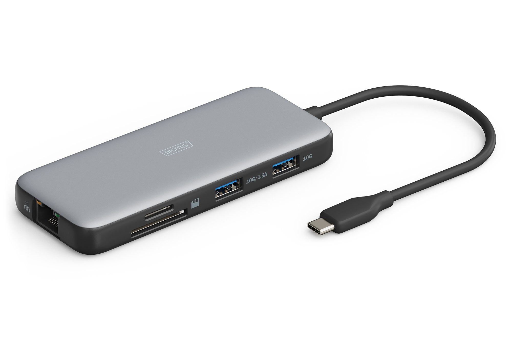 EAN 4016032497745 - Digitus DA-70915 base para portátil y replicador de puertos Alámbrico USB 3.2 Gen 2 (3.1 Gen 2) Type-C Ne imagen 1