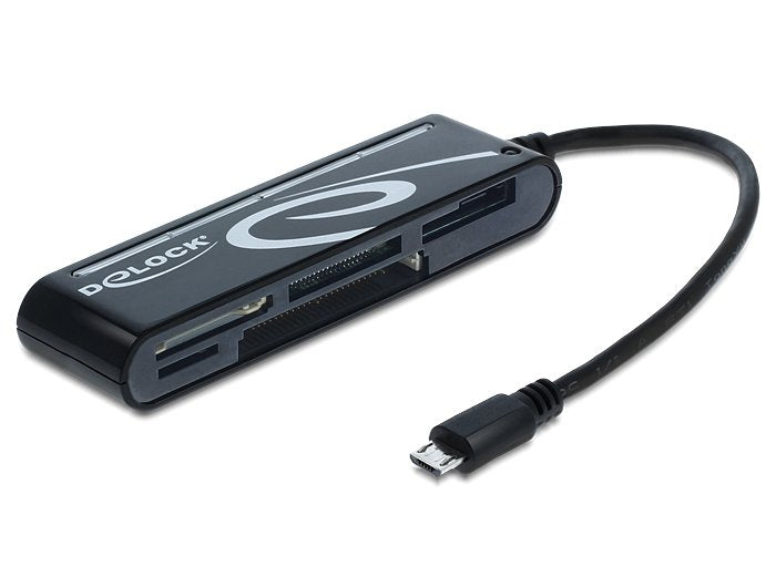 Delock 91732 5 Ranuras Para Lector De Tarjetas Ranuras Otg Micro Usb