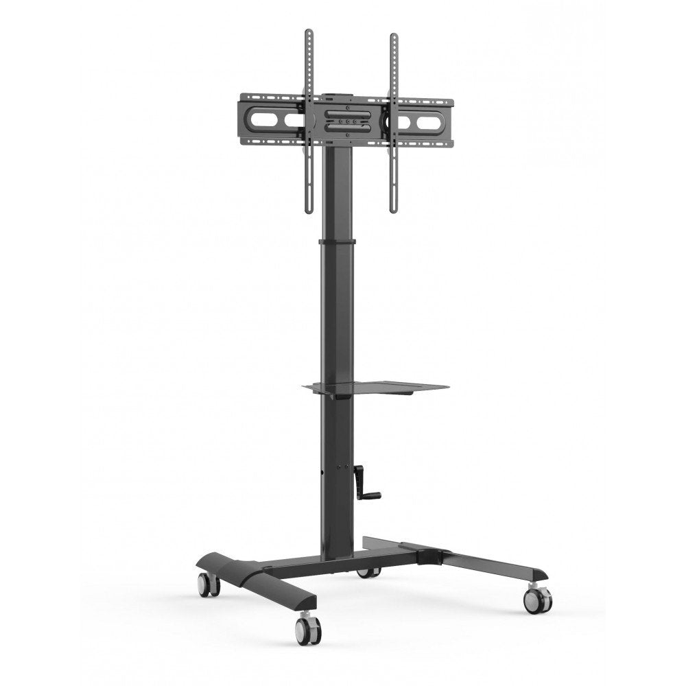 EAN 8059018364484 - Techly ICA-TR228 mueble y soporte para dispositivo multimedia Negro Panel plano Carro multimedia imagen 1