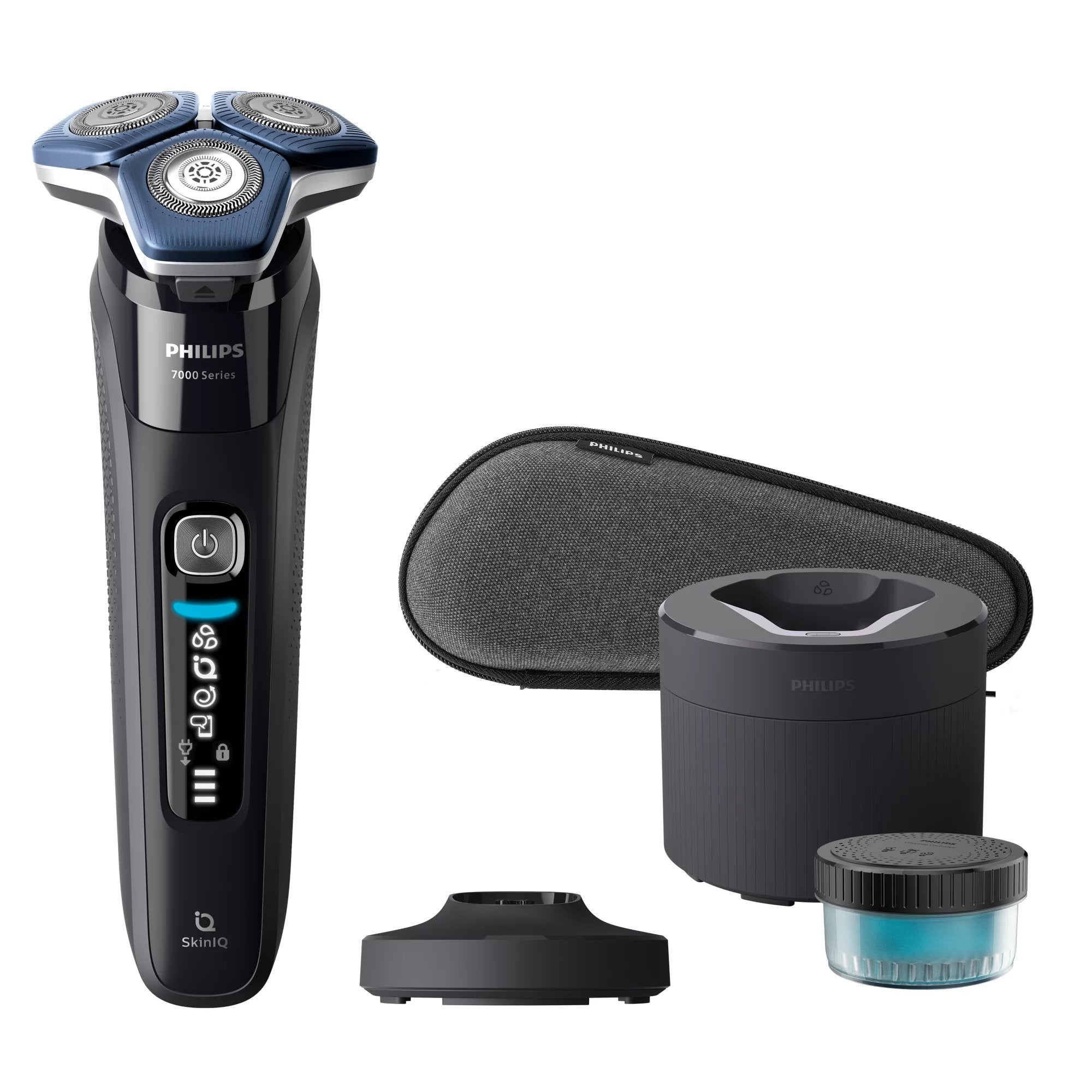 EAN 8720689008464 - Philips SHAVER Series 7000 S7886/55 afeitadora Máquina de afeitar de rotación Recortadora Negro imagen 1