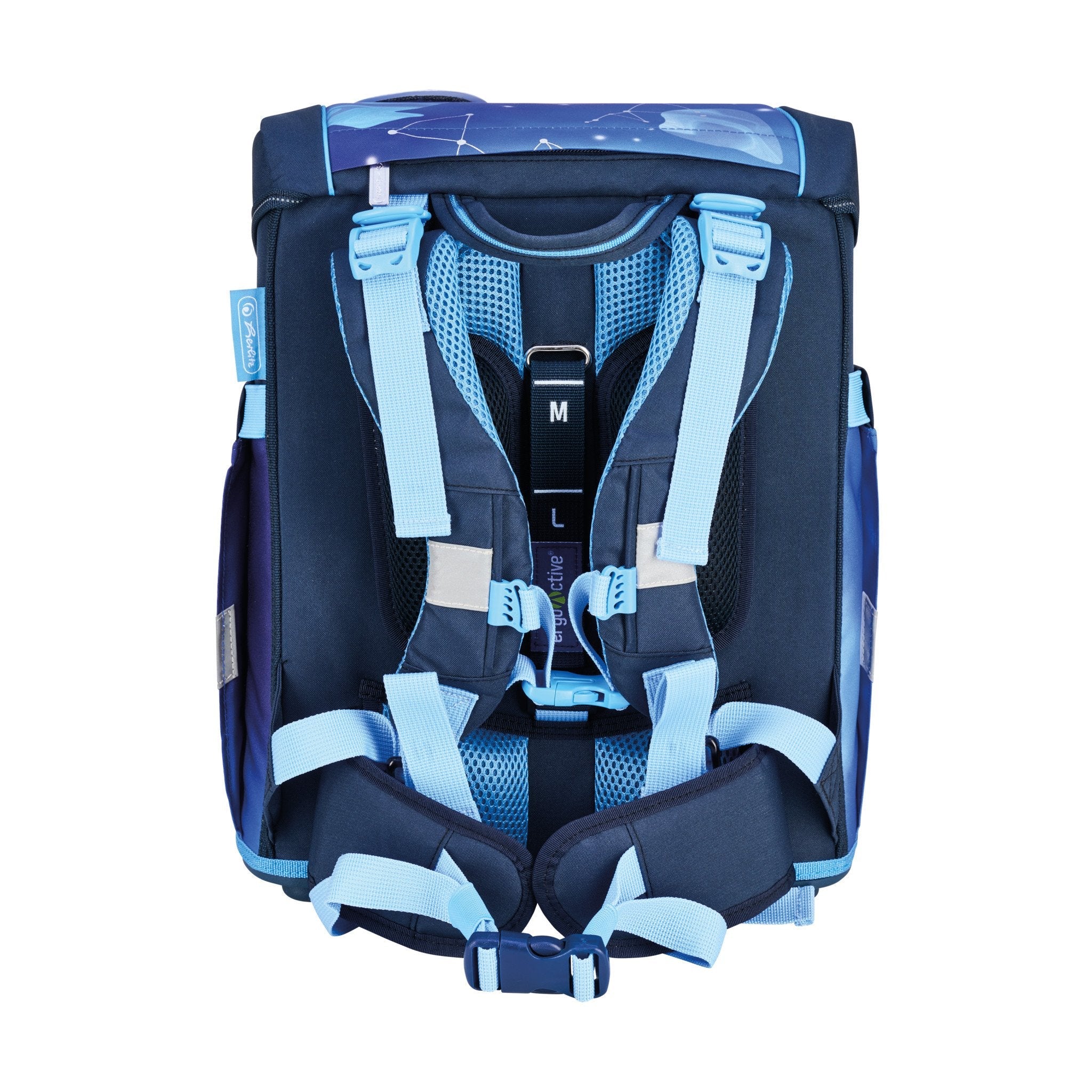 EAN 4008110396354 - Herlitz FiloActive XL Plus Cosmic juego de mochila escolar Niño Poliéster Azul, Azul oscuro imagen 3