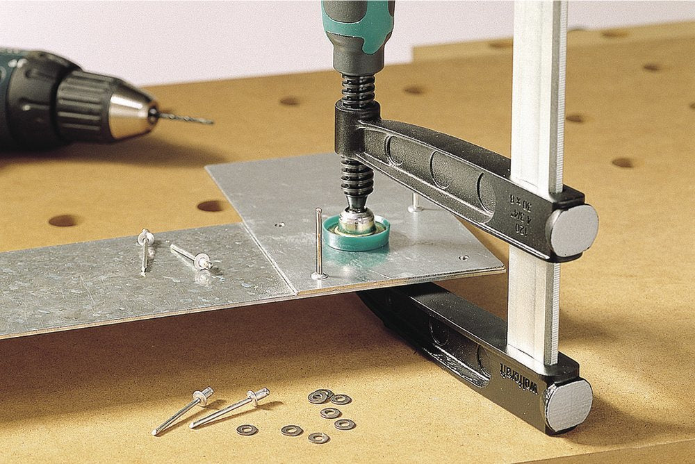 Sargento De Tornillo 1" Sz 120-300" 120mm Largo 3620000 Wolfcraft