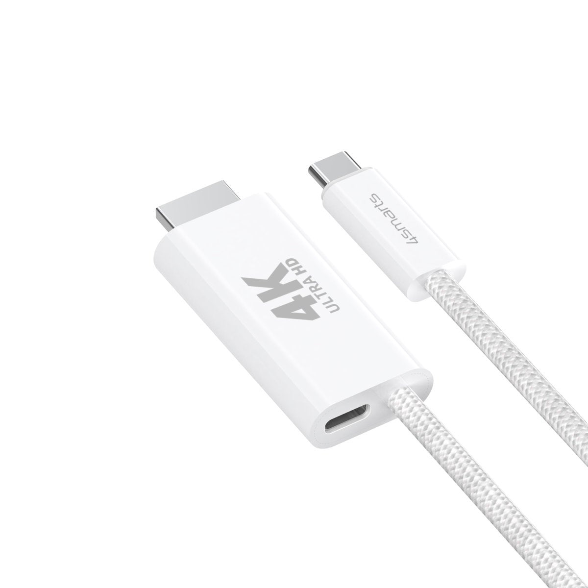 EAN 4252011907700 - 4smarts 540957 cable HDMI 2 m USB C HDMI tipo A (Estándar) Blanco imagen 2
