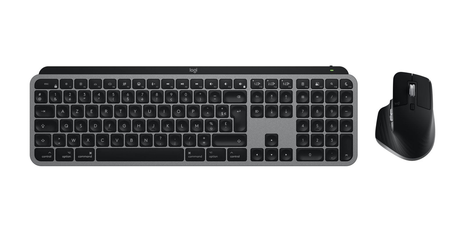 EAN 5099206122192 - Logitech Master MX Keys S Combo for Mac teclado Ratón incluido Hogar / Oficina RF Wireless + Bluetooth AZ imagen 1