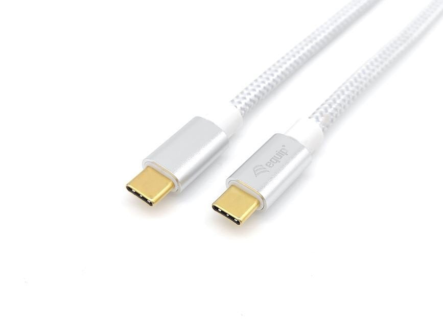 Equip Usb Cable 3.2 C -> C M/M 1.0m Blanco
