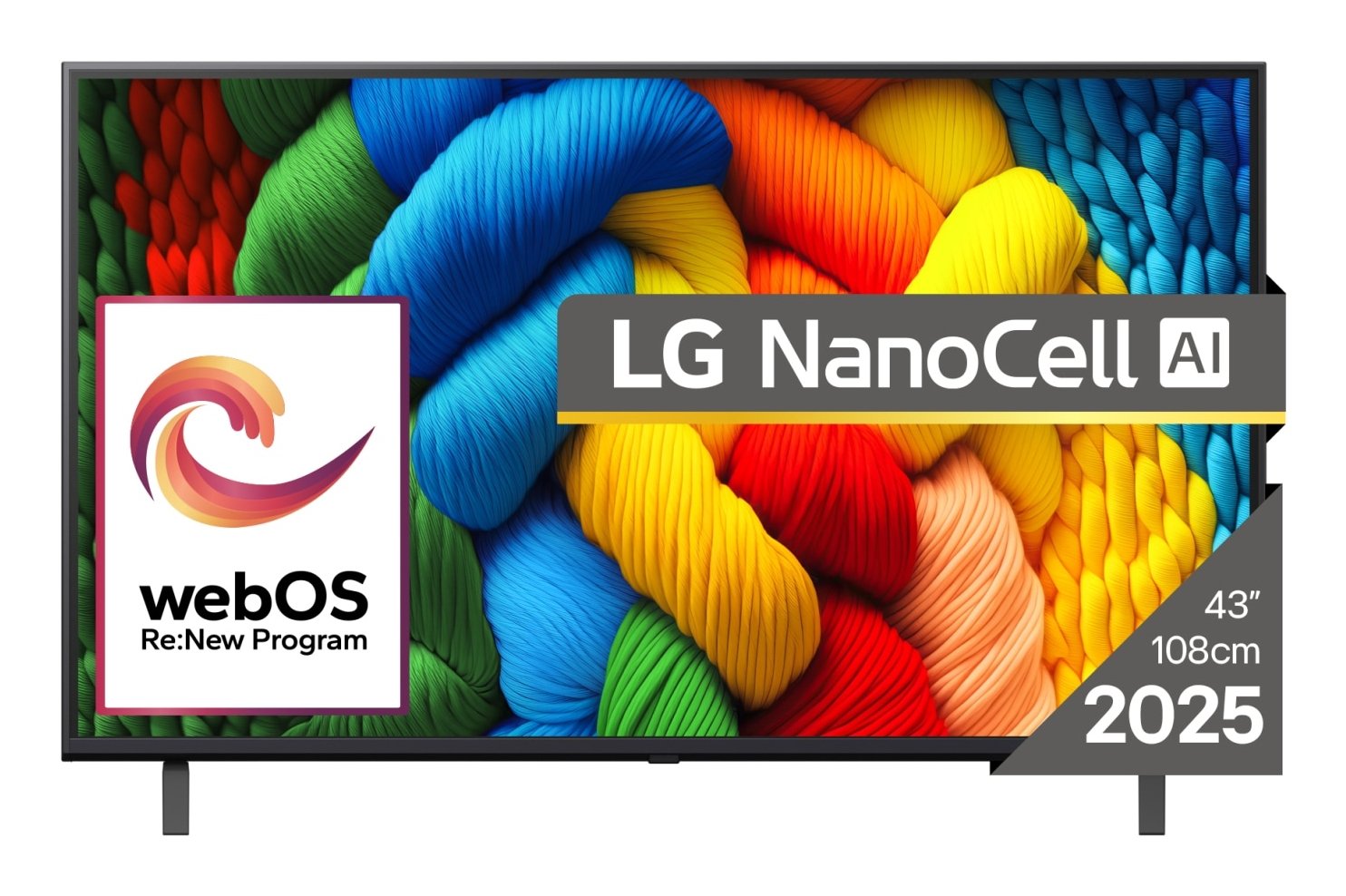 Tv Lg Nanocell 43nano80a3b 43" 4k Ultra Hd Smart Tv Wifi Negro