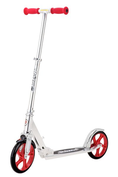 Razor A5 Lux Universal Patinete Clásico Rojo, Acero Inoxidable