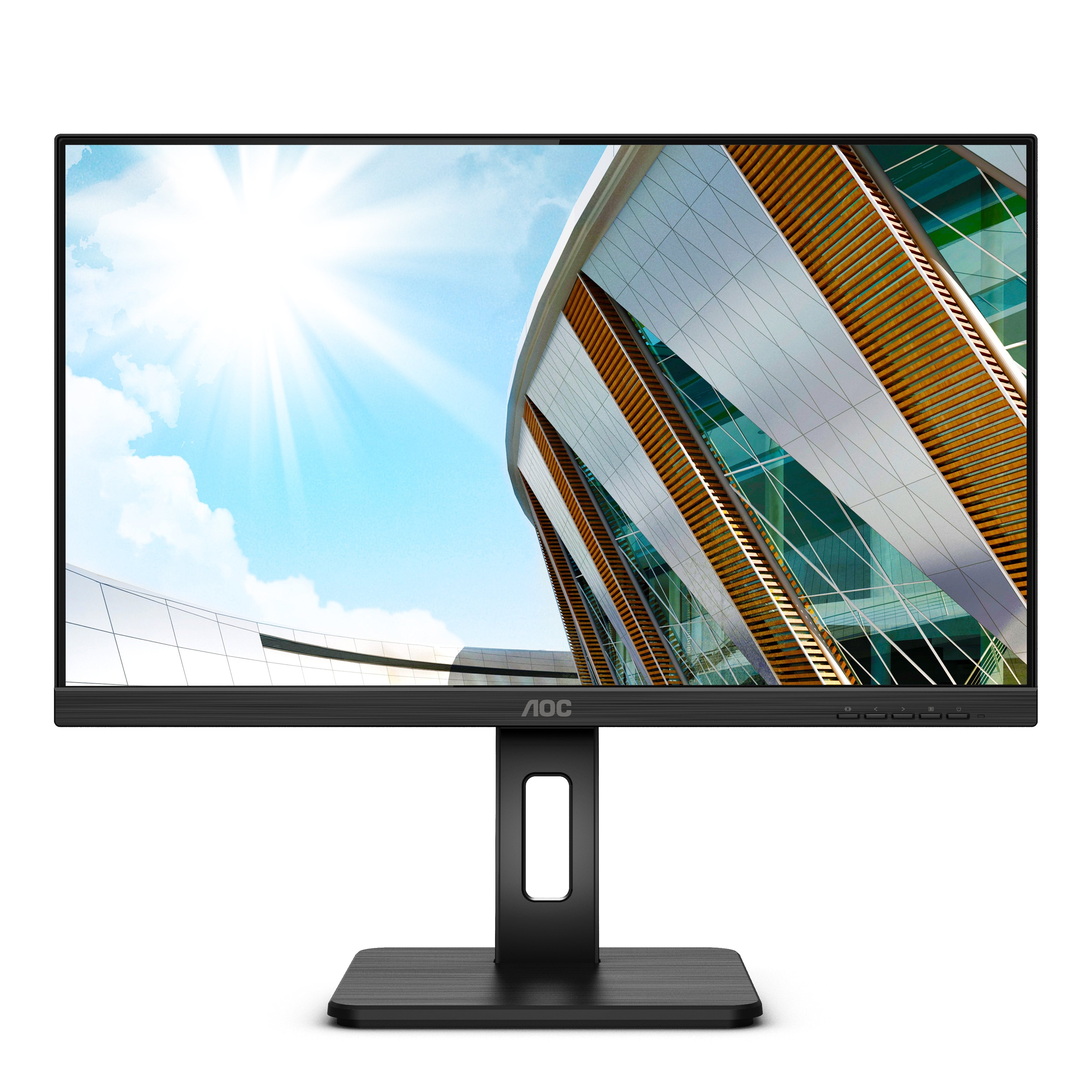 Monitor Profesional Aoc Q24p2q 23.8" Qhd Multimedia Negro